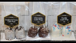 Marketside (Walmart) Cake Pops: Cookies \u0026 Cream, Chocolate and Vanilla Review