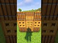 Minecraft 3x3 House🏠 #shorts