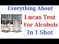 Lucas Reagent Test for Alcohols for IIT JEE, NEET & Boards