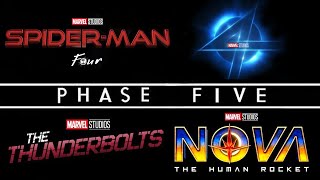 MARVEL PHASE 5 MAJOR MOVIE ANNOUNCEMENTS SCHEDULED!
