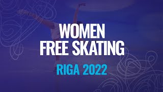 Inga GURGENIDZE (GEO) | Women Free Skating | Riga 2022 | #JGPFigure