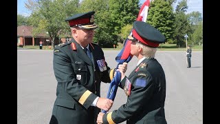 LE 34e GROUPE-BRIGADE DU CANADA CHANGE DE COMMANDANT