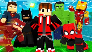 Stealing Back Every SUPERHERO Suit In Minecraft....