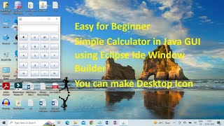 Calculator Project in Java Swing GUI Application Eclipse Ide Easy for Beginner #calculator