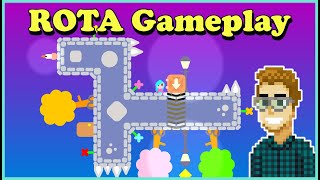 ROTA Gameplay (PC) | Cute \u0026 colorful puzzle platformer