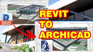 ARCHICAD で Revit モデルを開く