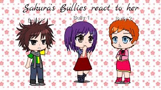 Sakura’s Bullies react to her (Naruto)