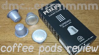 Pellini Supremo Coffee Pods Review.