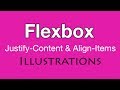 Justify-Content & Align-Items Properties Explained with Illustrations Flexbox CSS Tutorial