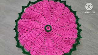 Thalposh design |woolen round design |DIY|woolen Rumal design