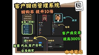 客户回访管理系统，销售额提升300%