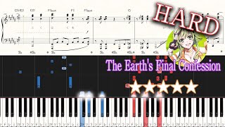 The Earth's Final Confession - kemu feat. GUMI - Hard Piano Tutorial + Sheets【Piano Arrangement】