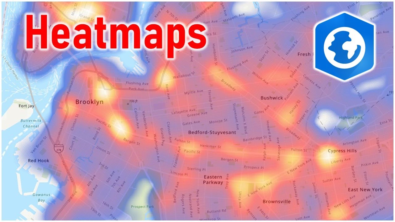 Heatmaps In ArcGIS Pro - YouTube