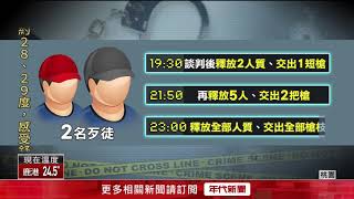 桃園車行爆2匪徒挾持案 9人質驚險順利救出