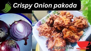 Easy ಉಳ್ಳಾಗಡ್ಡಿ (ಈರುಳ್ಳಿ ) ಭಜಿ | Onion Pakoda |Evening Snacks Recipe | CookWithAnushree