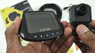 Z-Edge S3 Stealth DUAL 1080p DASHCAM REVIEW \u0026 DEMO