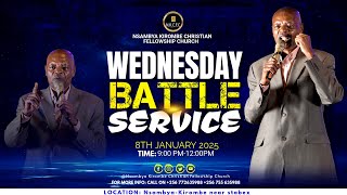 WEDNESDAY BATTLE SERVICE with PASTOR JOHN MARK SSEBUGENYI MUTABANI WA GOD.. 8th. JANUARY 2025