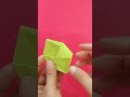 EASY CRAFT IDEA/ Origami craft box/School craft Idea/School Hacks/best paper craft #shorts #origami