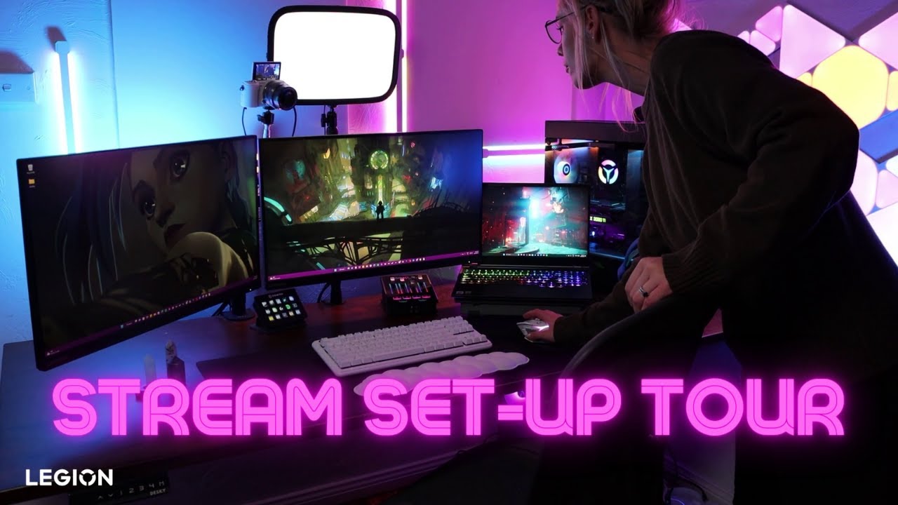 Stream Set Up Tour Youtube