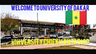 Dakar Senegal // Welcome to University of Dakar // Universitaire Chiekh Anta Diop // University Vlog