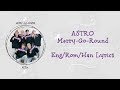 ASTRO- Merry-Go-Round (Color Coded Lyrics~ Eng/Rom/Han)