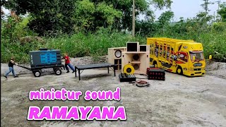 loading sound ramayana sampai cek sound, versi miniatur @bangopek