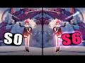 Danjin S0 vs S6 Solo Comparison Shredding Aix Hologram | Wuthering Waves