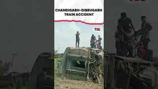 #watch | Four dead, 20 injured as several coaches of Chandigarh-Dibrugarh Express derail in Gonda