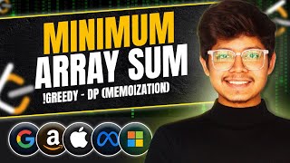 3366. Minimum Array Sum | Not Greedy | DP | Memoization