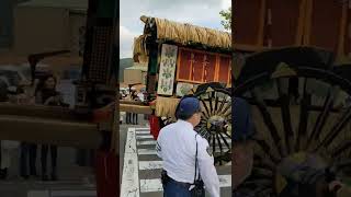 京都の時代祭2022牛車が通る