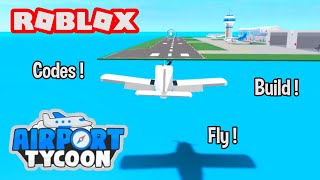 Airport Tycoon Codes Roblox 2020
