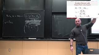 Numerical Algorithms for Computing & ML, fall 2025 (lecture 18): Conjugate gradient algorithm