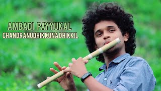 Ambadi payyukal Flute cover by Anunand