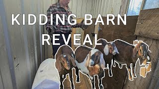 I LOVE Our Kidding Barn!!!!! | Winter Kidding Season Prep | Small Farm Vlog