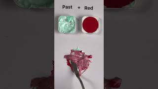 Colgate edition paint mixing recipes satisfying ASMR videos #relaxing #colorexploration #experiment