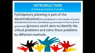 What is Participatory Planning and How to Practice Participatory Planning