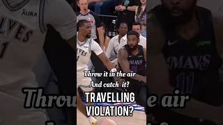 Travelling Violation? Dallas Mavericks Kyrie Irving