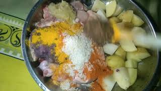 কম খরছে মুরগীর মাংশ রান্না। sohoj poultry murgi recipe. Js teach blog 🇧🇩#recipe