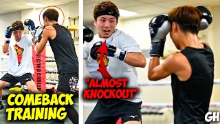Naoya Inoue UNBELIEVABLE Training For COMEBACK  ! LOOKS BETTER VERSION