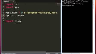 Import PSSE into your Python script