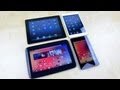 Nexus 10 vs iPad 4 vs Nexus 7 vs iPad mini Speed Test