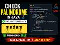 Valid Palindrome Problem Explained | Two Pointer Approach