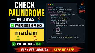 Valid Palindrome Problem Explained | Two Pointer Approach