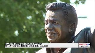 JR Statue Unveiling - Fox 8 News Coverage