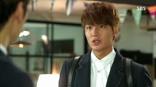 이민호, 박신혜 졸부 만들기 돌입 @상속자들 6회