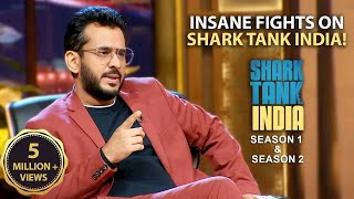 3 Insane Fights Of Sharks | Shark Tank India S01 & S02 | Compilation