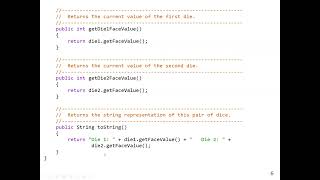 Java Code Lab 4: Implementation of a Book Class and Pair of Dice with instance variables and methods