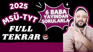 6 BABA YAYINDAN 30 SORUDA MSÜ FİZİK FULL TEKRAR 2025 | TYT FİZİK FULL TEKRAR