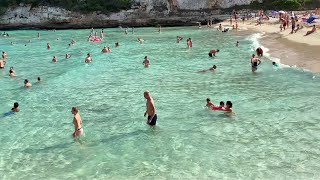 Cala Romantica beach | Mallorca | Balearic Islands | Spain 4K