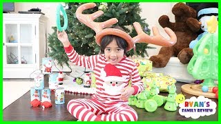 Christmas Morning 2017 Family Games and Toys with Ryan's Family Review